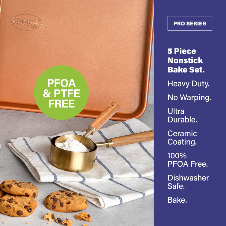 Copper chef 12 piece bakeware set sale